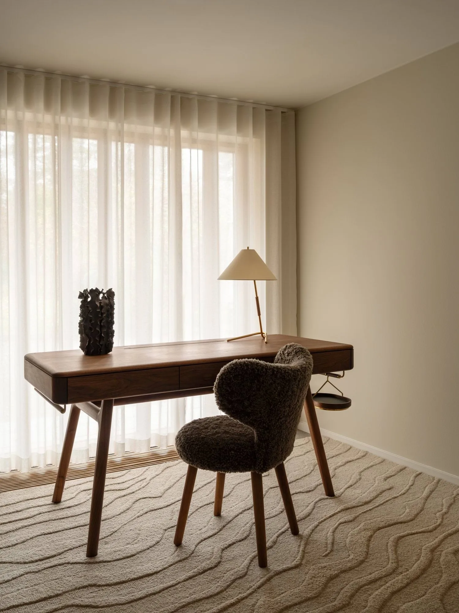 Duvell uldtæppe, Beige, 200x300 cm Tinted