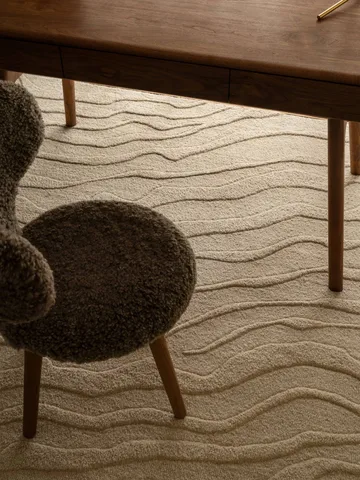 Duvell uldtæppe - Beige, 250x350 cm - Tinted