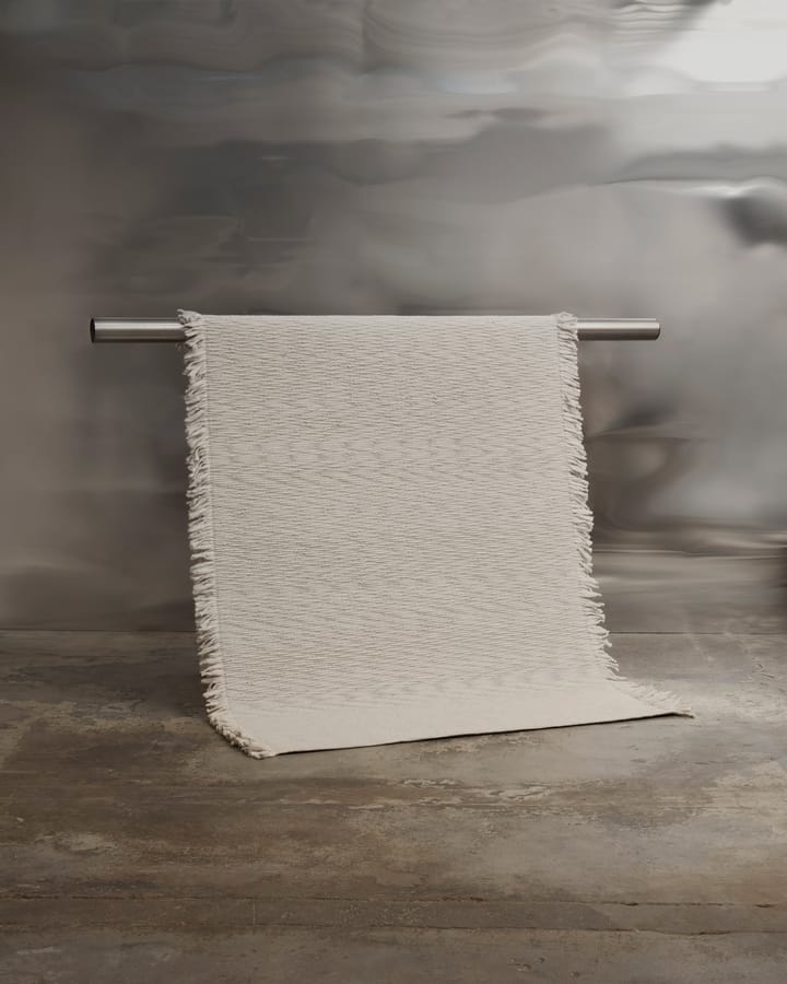 Fagerlund uldtæppe 170x240 cm, Beige-offwhite Tinted