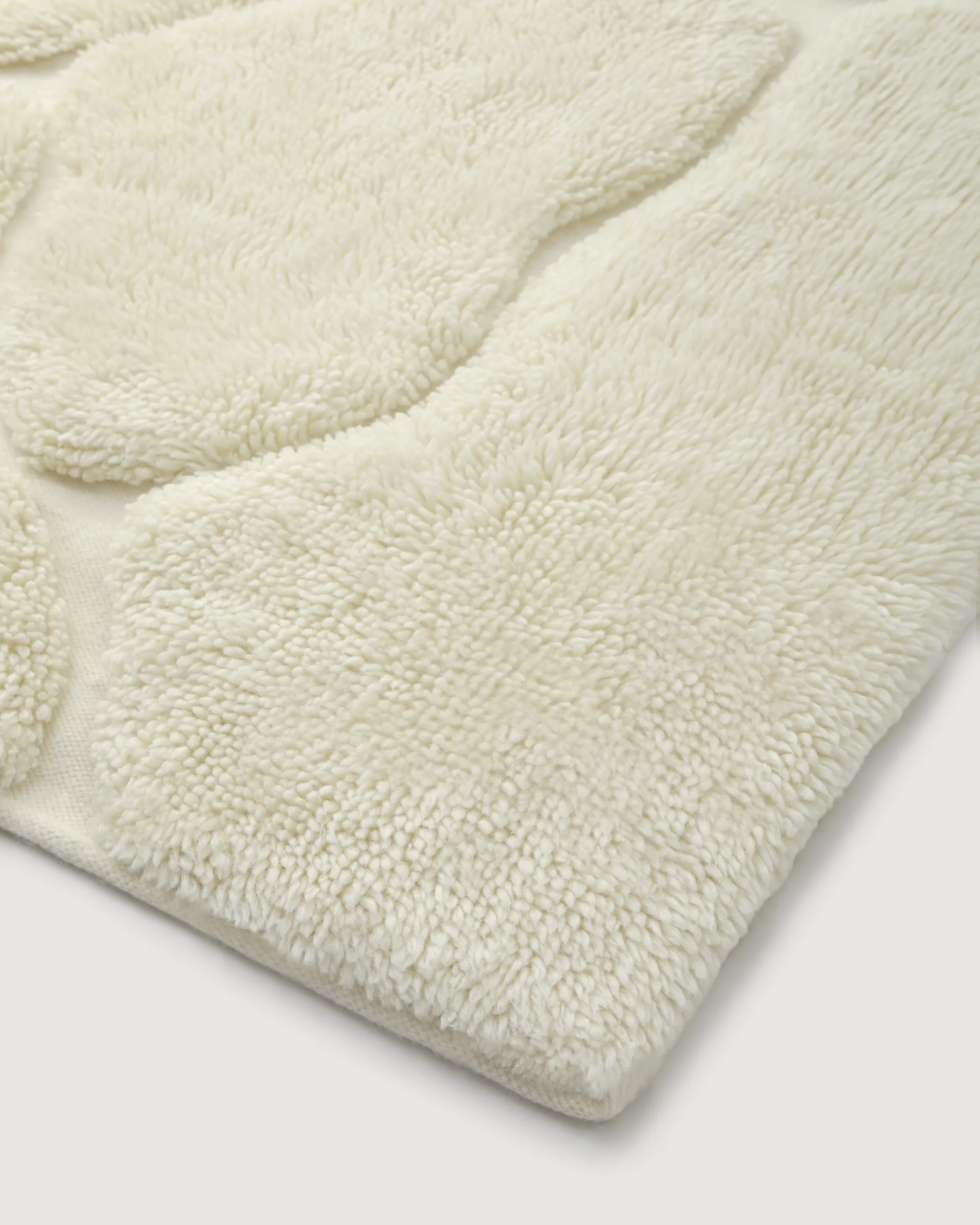 Kullin uldtæppe 250x350 cm, Offwhite Tinted