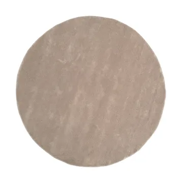 Liljehok uldtæppe - Beige, Ø200 cm - Tinted