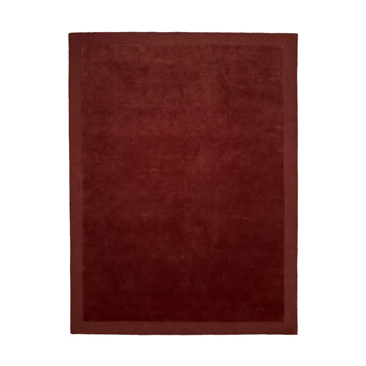 Louis uldtæppe - Burgundy, 250x350 cm - Tinted