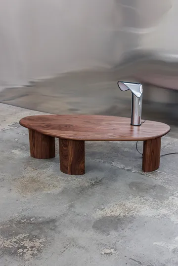 Lowe sofabord - Valnød dark brown - Tinted