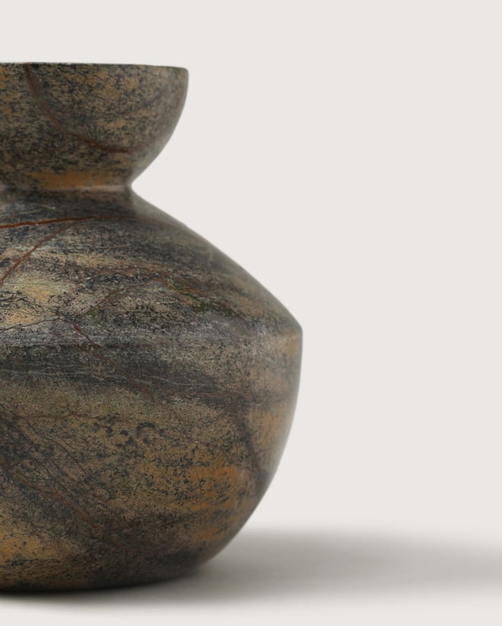 Malmros vase Ø15x16 cm, Brown Tinted