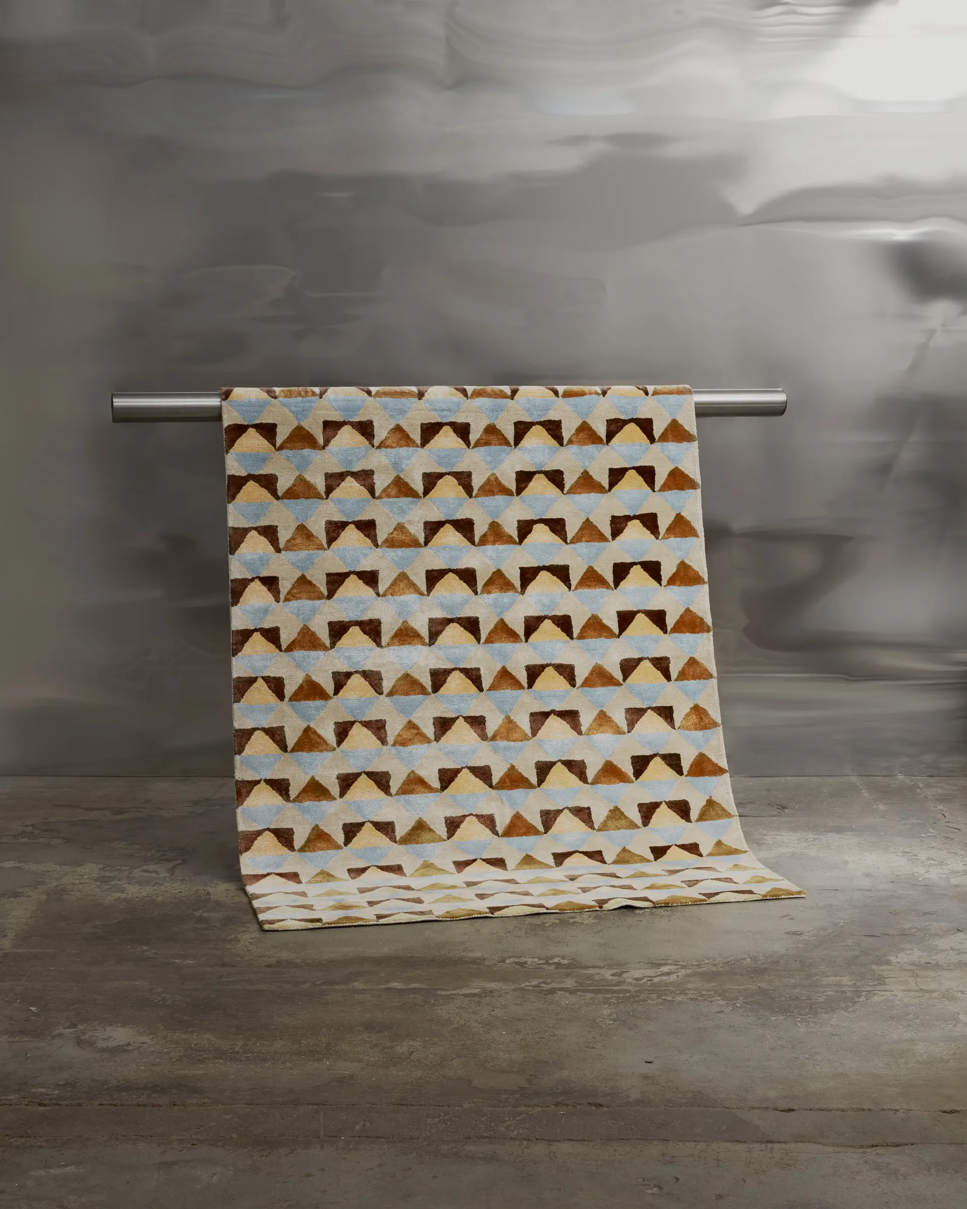 Mellin viskose tæppe 200x300 cm, Multi Tinted