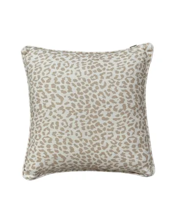 Norell pyntepude - Leopard beige-off white, 50x50 cm - Tinted