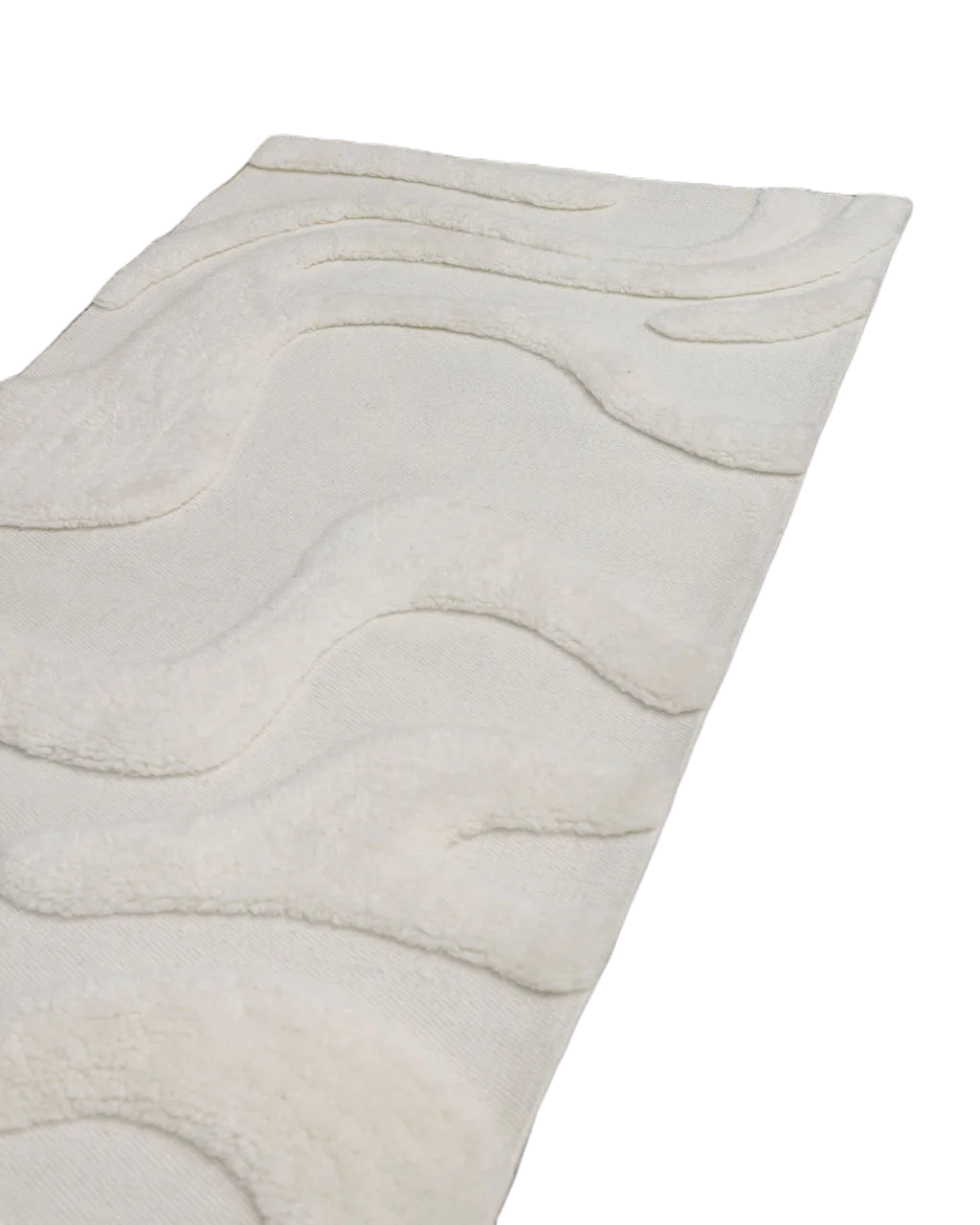 Norlander entrétæppe uld 80x250 cm, White Tinted