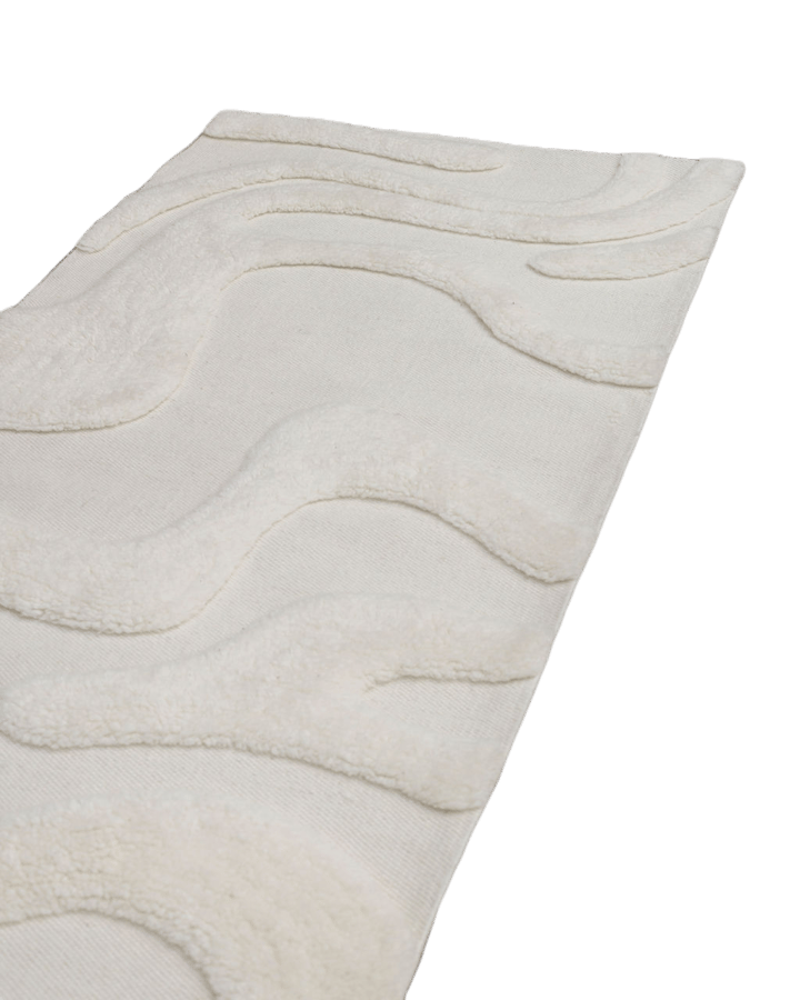 Norlander entrétæppe uld 80x250 cm - White - Tinted