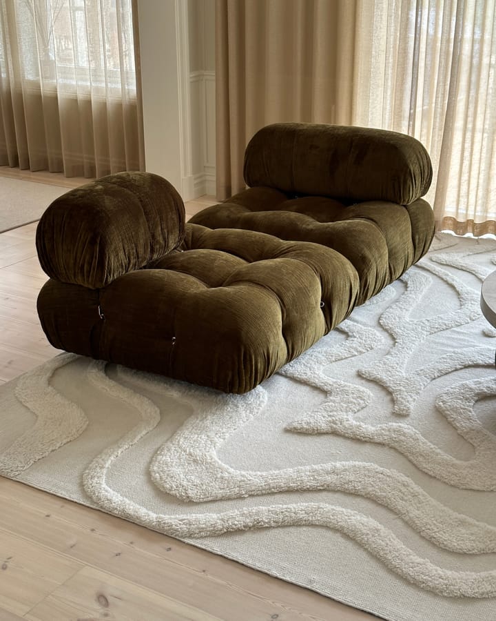 Norlander uldtæppe 180x240 cm, Offwhite Tinted