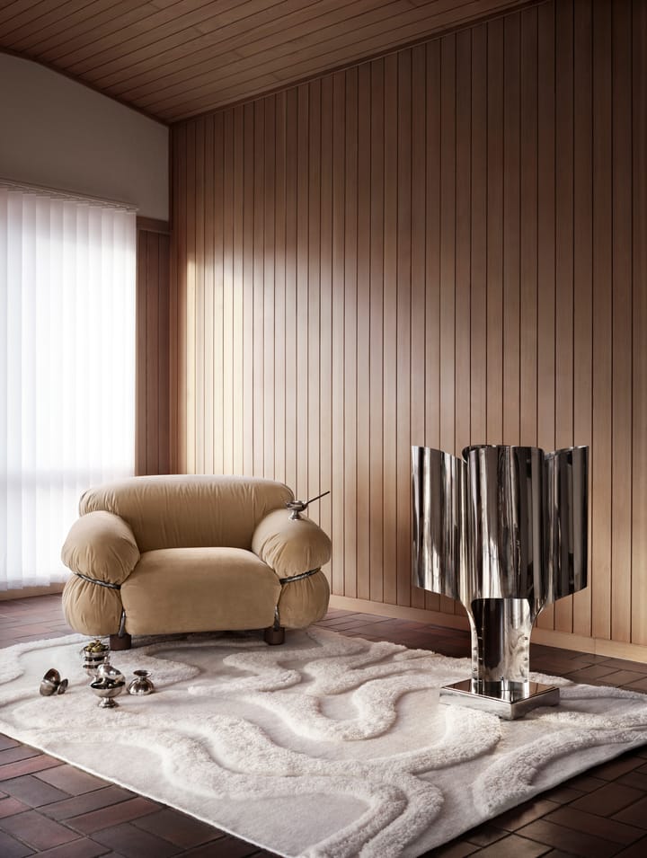 Norlander uldtæppe 180x240 cm, Offwhite Tinted