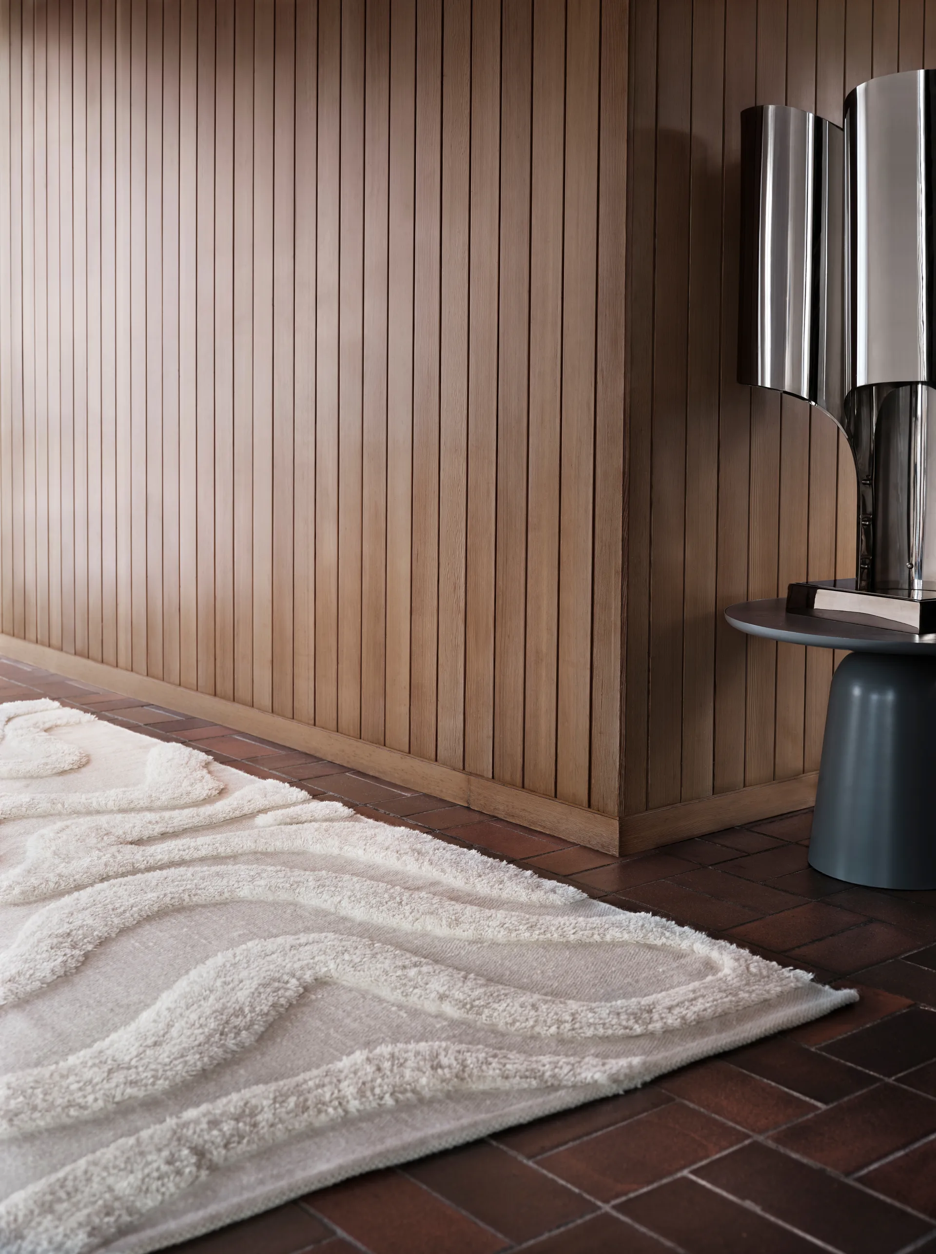 Norlander uldtæppe 210x300 cm, Offwhite Tinted