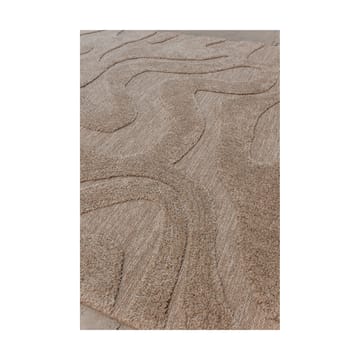 Norlander uldtæppe 250x350 cm - Beige-melange - Tinted