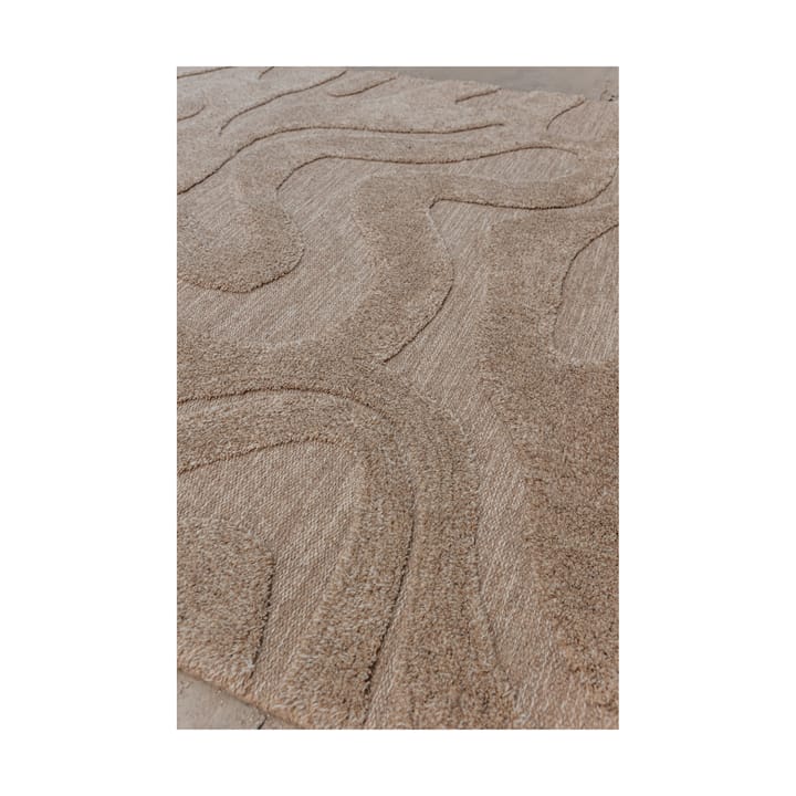 Norlander uldtæppe 250x350 cm, Beige-melange Tinted