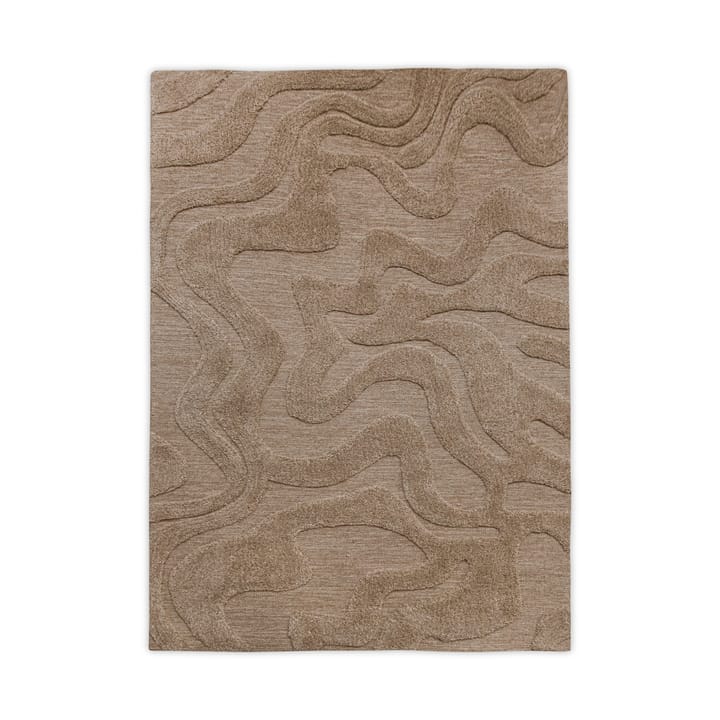 Norlander uldtæppe 300x400 cm - Beige-melange - Tinted