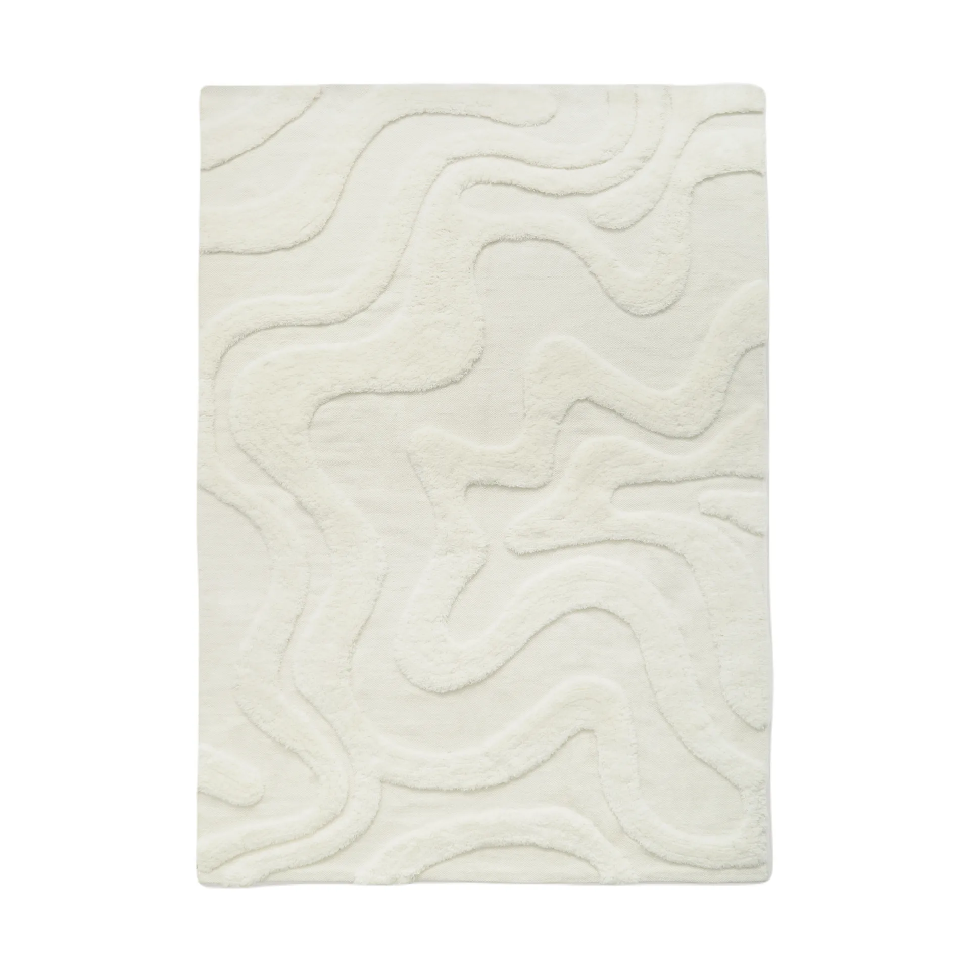 Norlander uldtæppe 310x400 cm, Offwhite Tinted