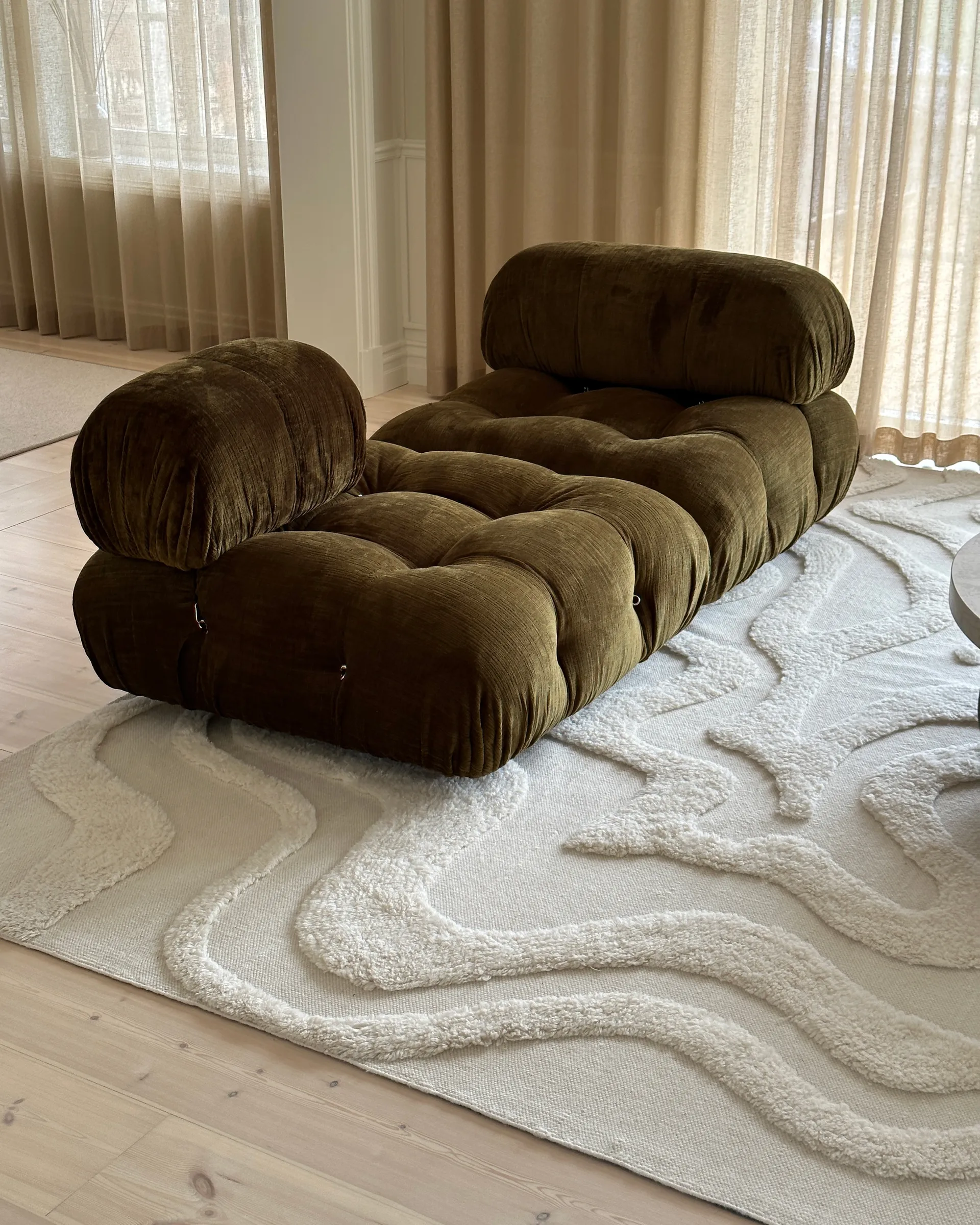 Norlander uldtæppe 310x400 cm, Offwhite Tinted