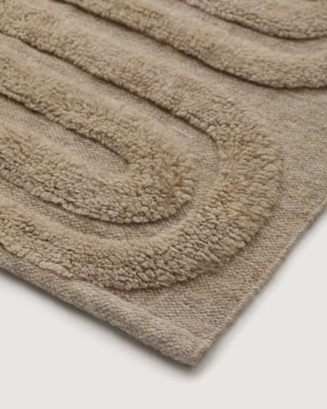 Riklund uldtæppe 280x380 cm - Beige-melange - Tinted