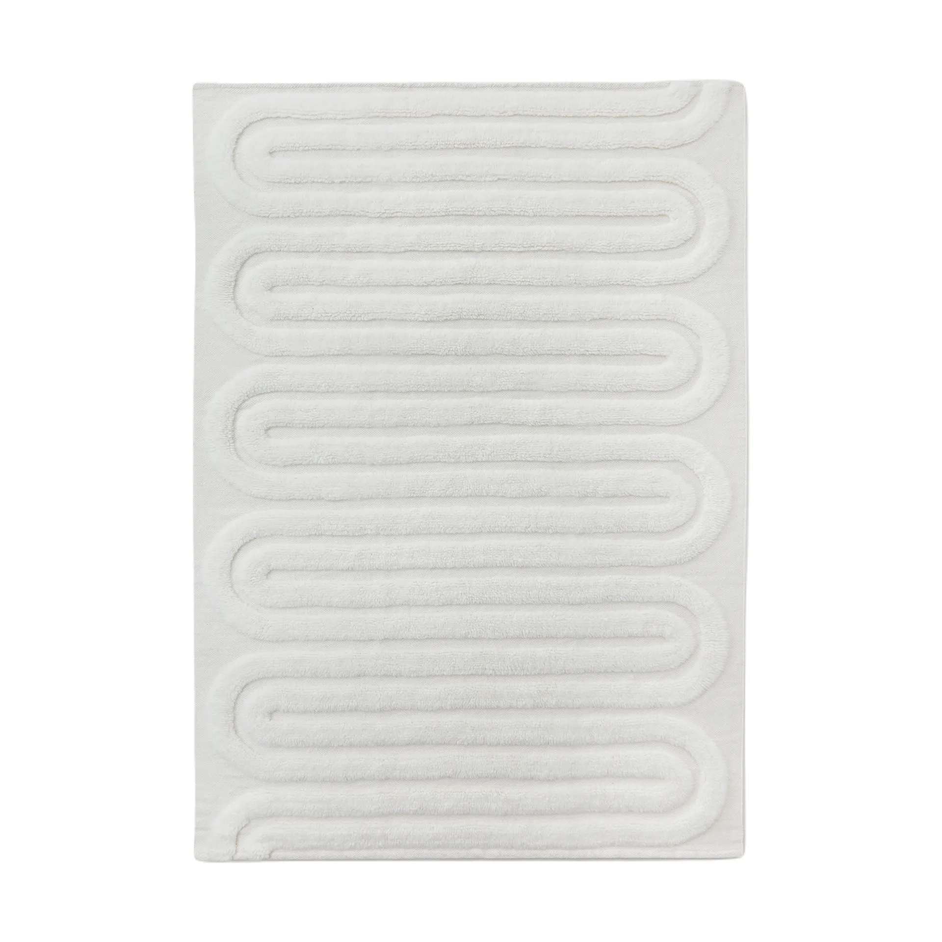 Riklund uldtæppe 280x380 cm, Offwhite Tinted