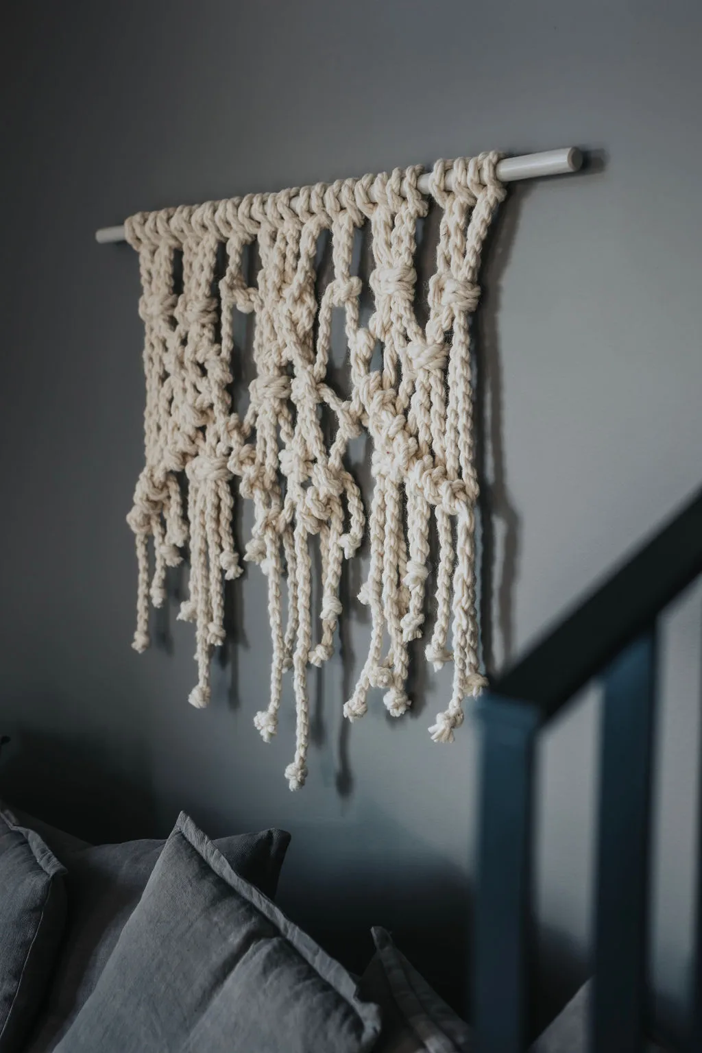 Rodin vægdekoration 120 cm, Offwhite Tinted