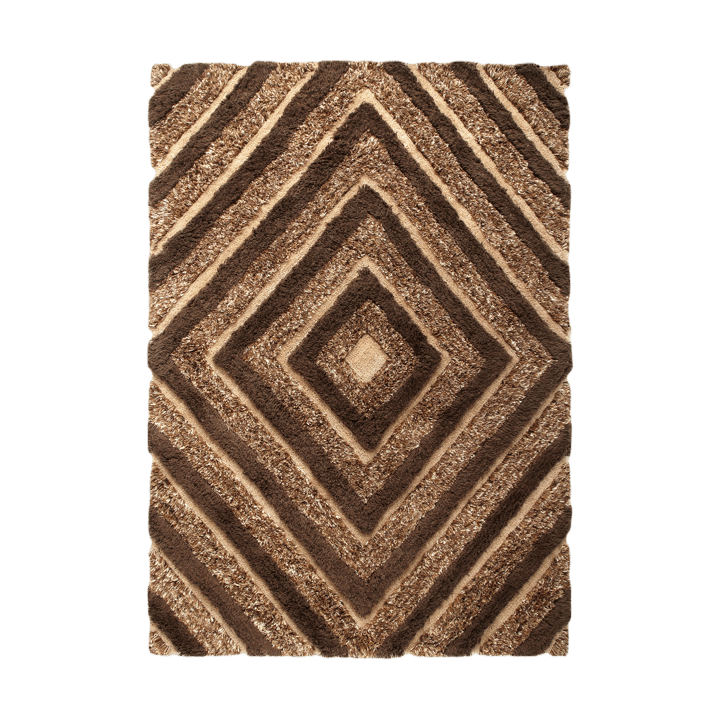 Stenborg uldtæppe 170x240 cm - Brown - Tinted
