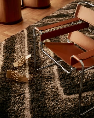 Stenborg uldtæppe 170x240 cm - Brown - Tinted