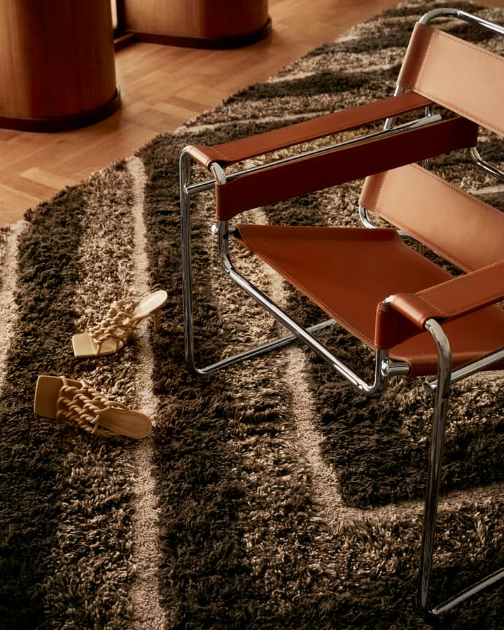 Stenborg uldtæppe 200x300 cm, Brown Tinted