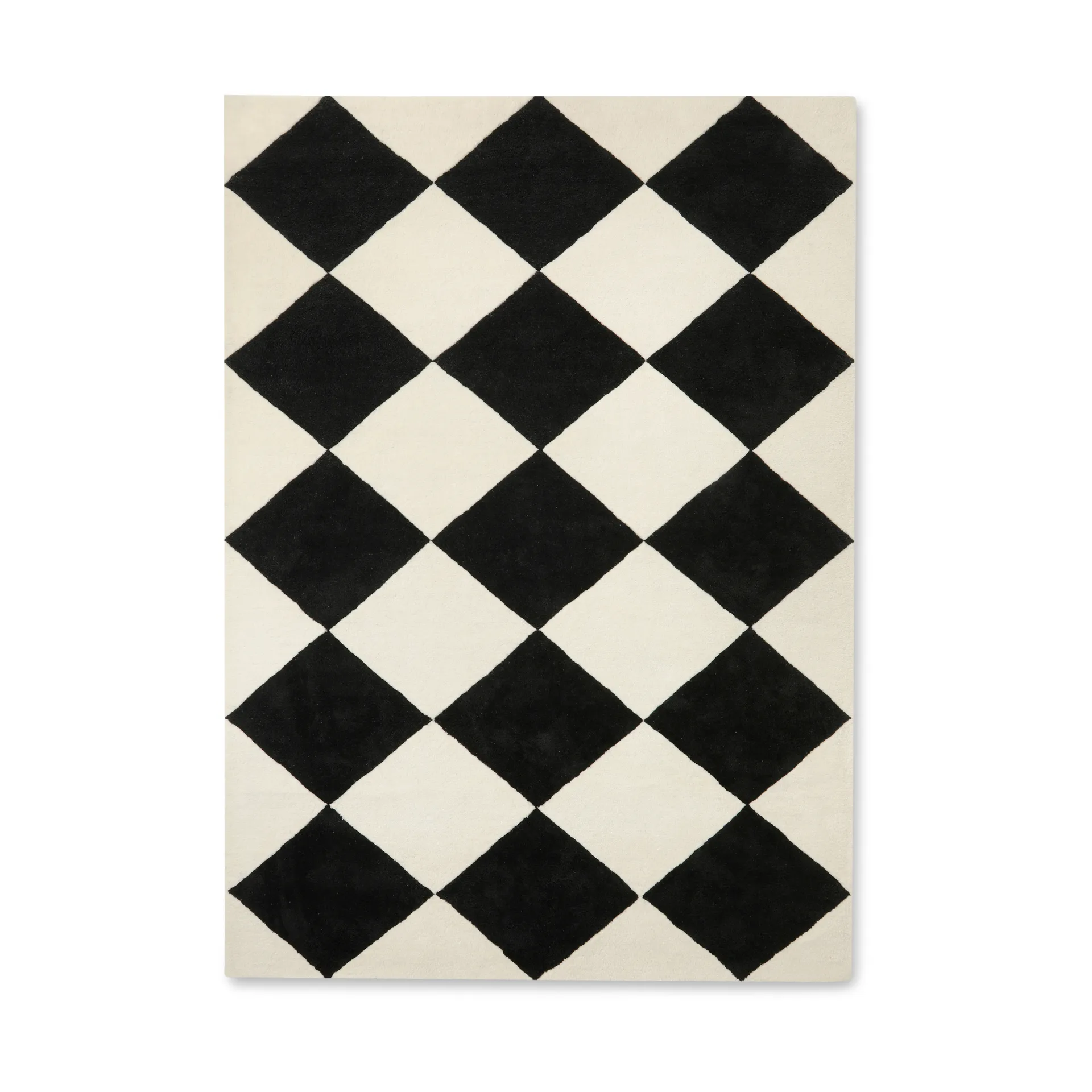 Tenman uldtæppe 250x350 cm, Black-white Tinted