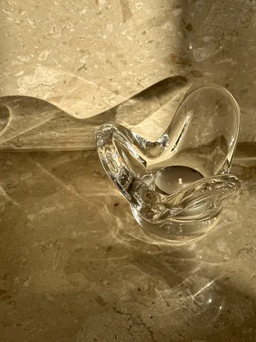 Visser fyrfadsstage - Clear - Tinted