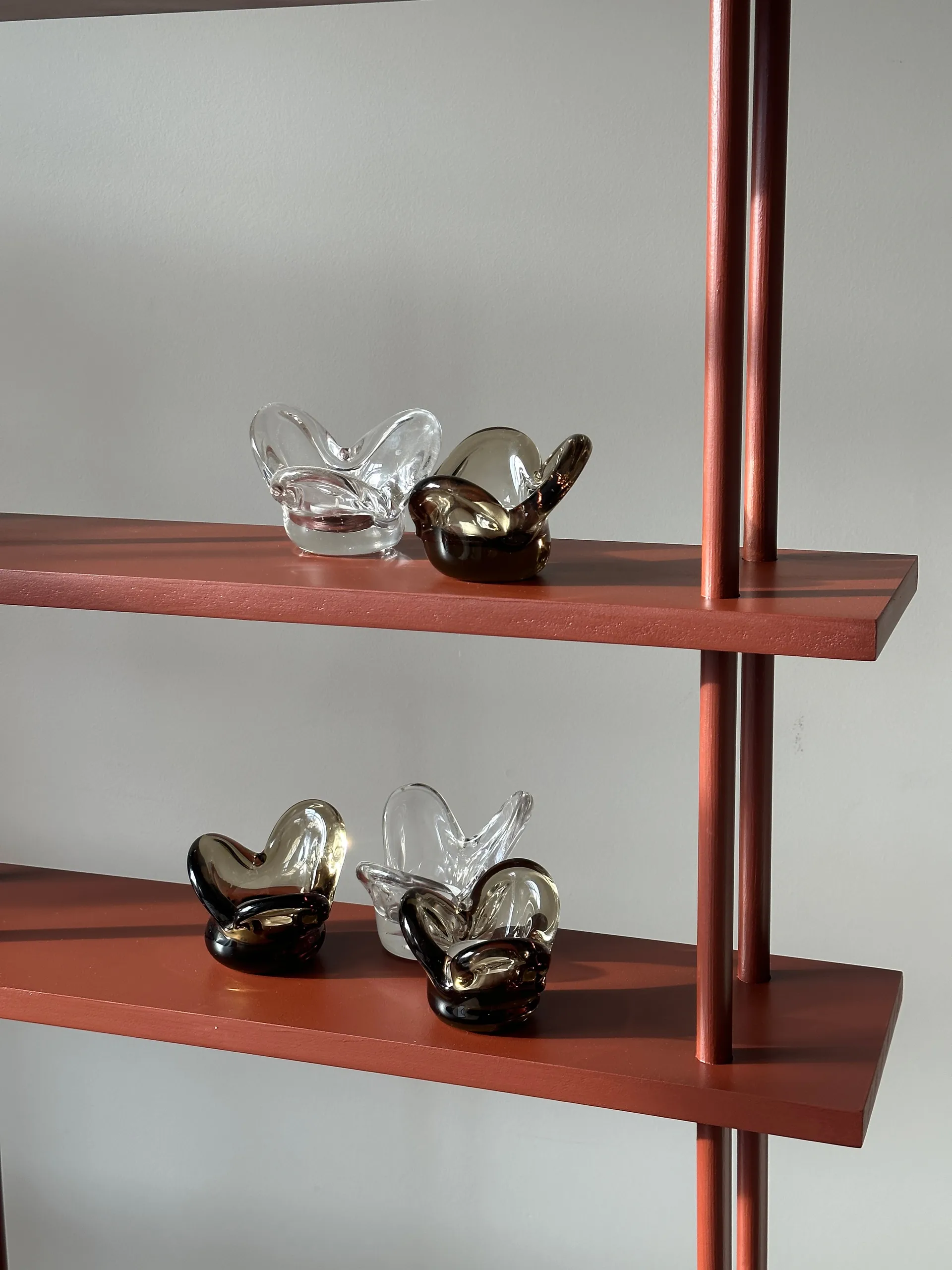 Visser fyrfadsstage, Clear Tinted