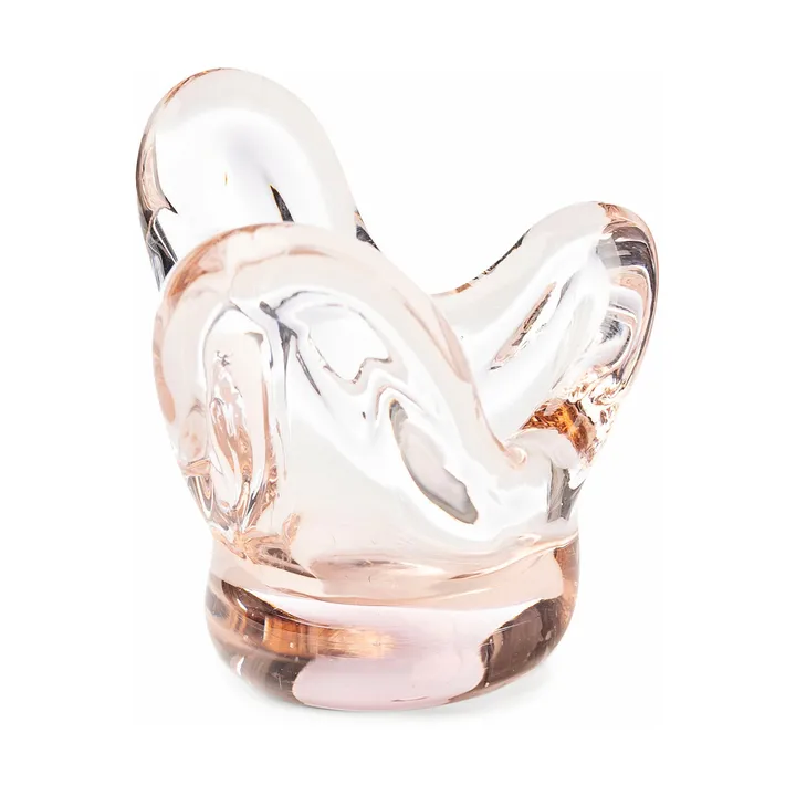 Visser fyrfadsstage - Pink - Tinted