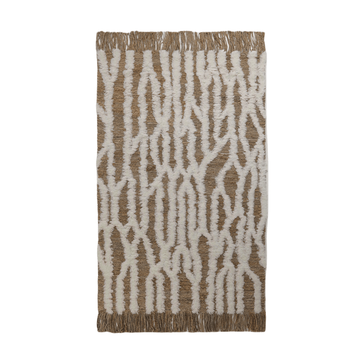 Wahl jutetæppe 170x240 cm - Brown-offwhite - Tinted