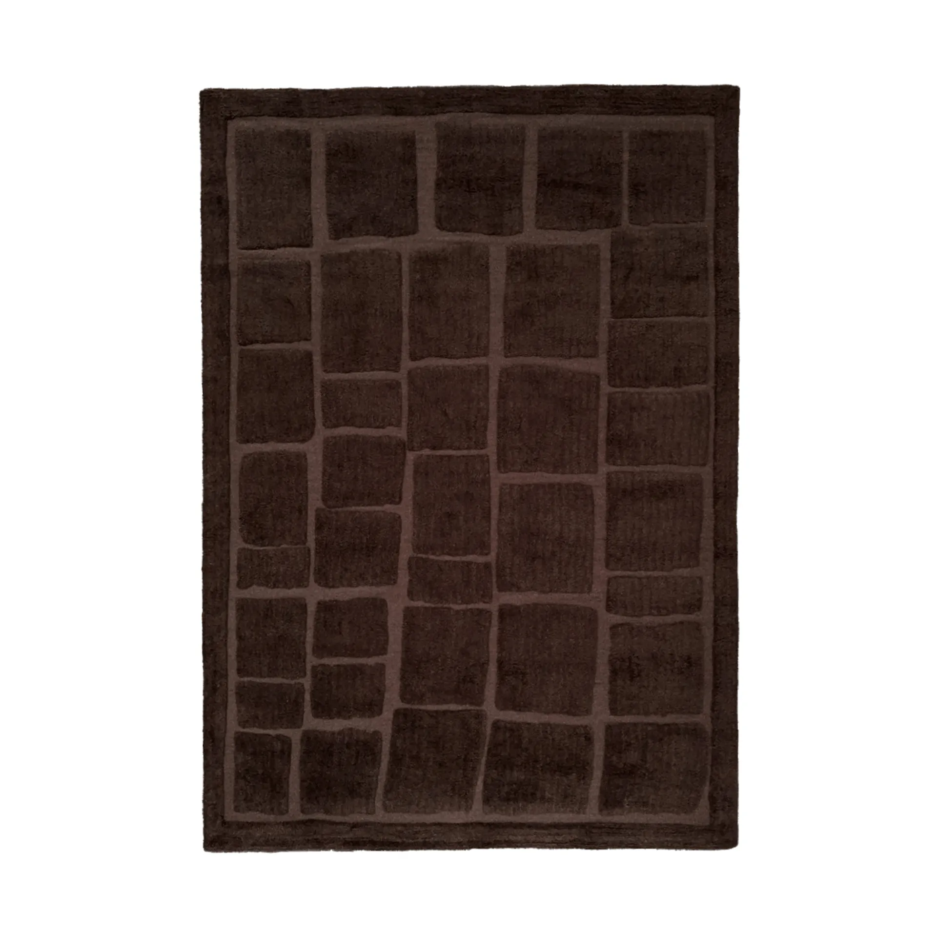Wandel uldtæppe, Brown, 200x300 cm Tinted