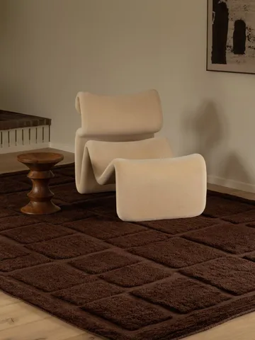 Wandel uldtæppe - Brown, 300x400 cm - Tinted