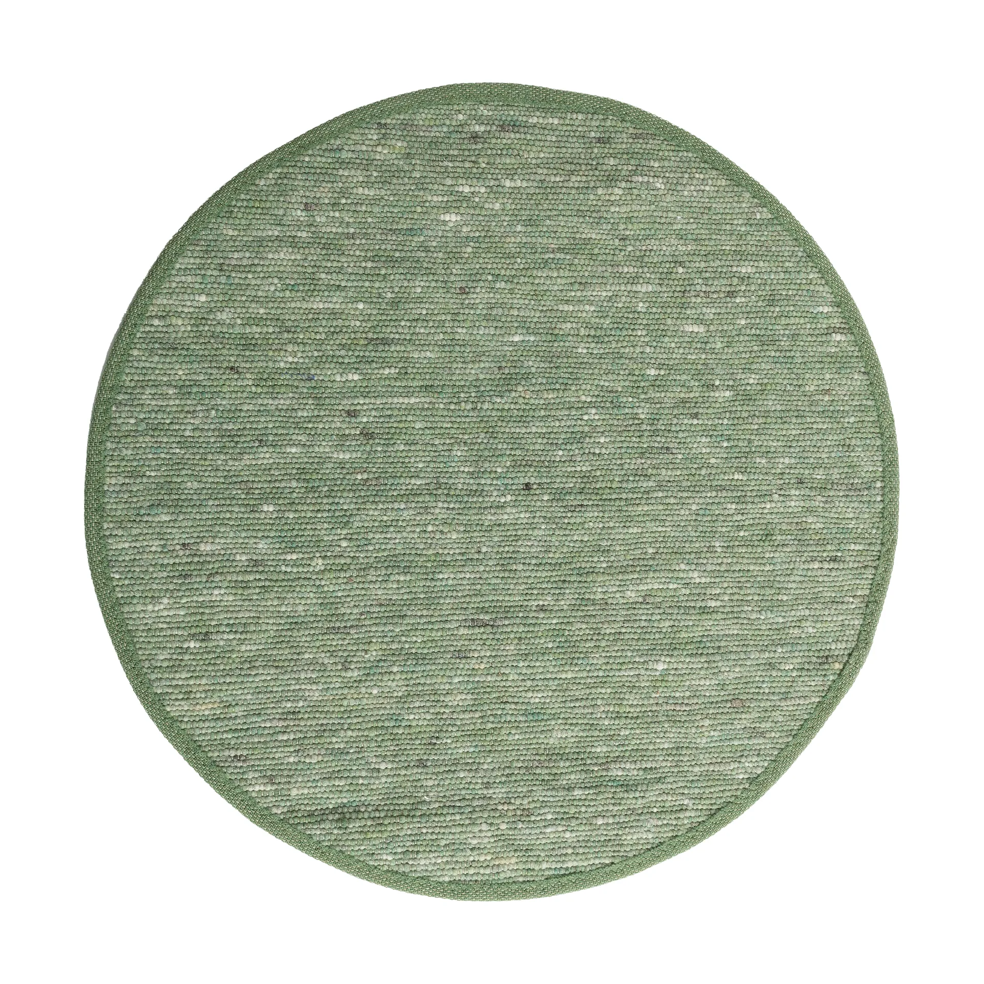 Sierrafil round måtte, Jade nr. 240, Ø170 cm Tisca