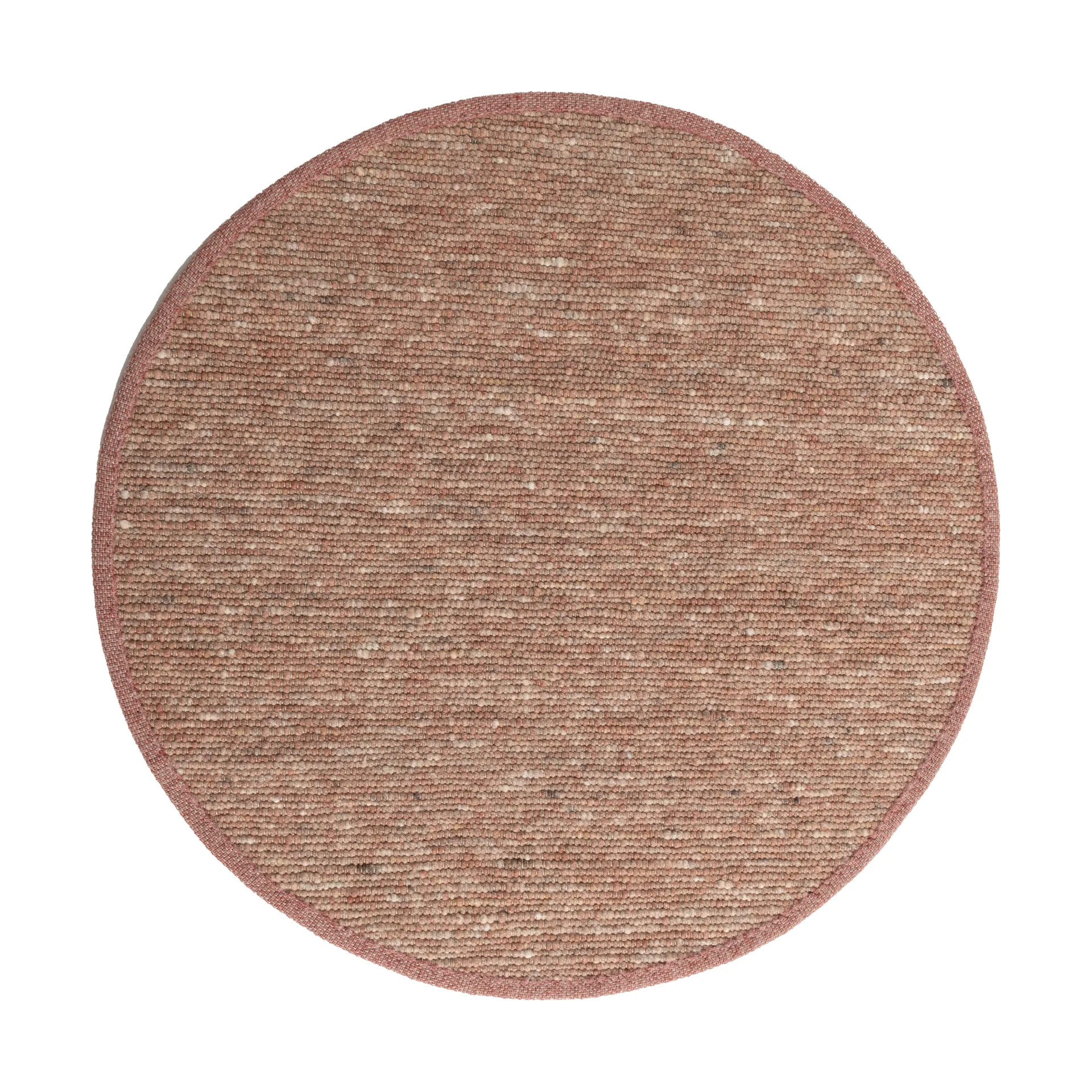 Sierrafil round måtte, Terra nr. 234, Ø300 cm Tisca