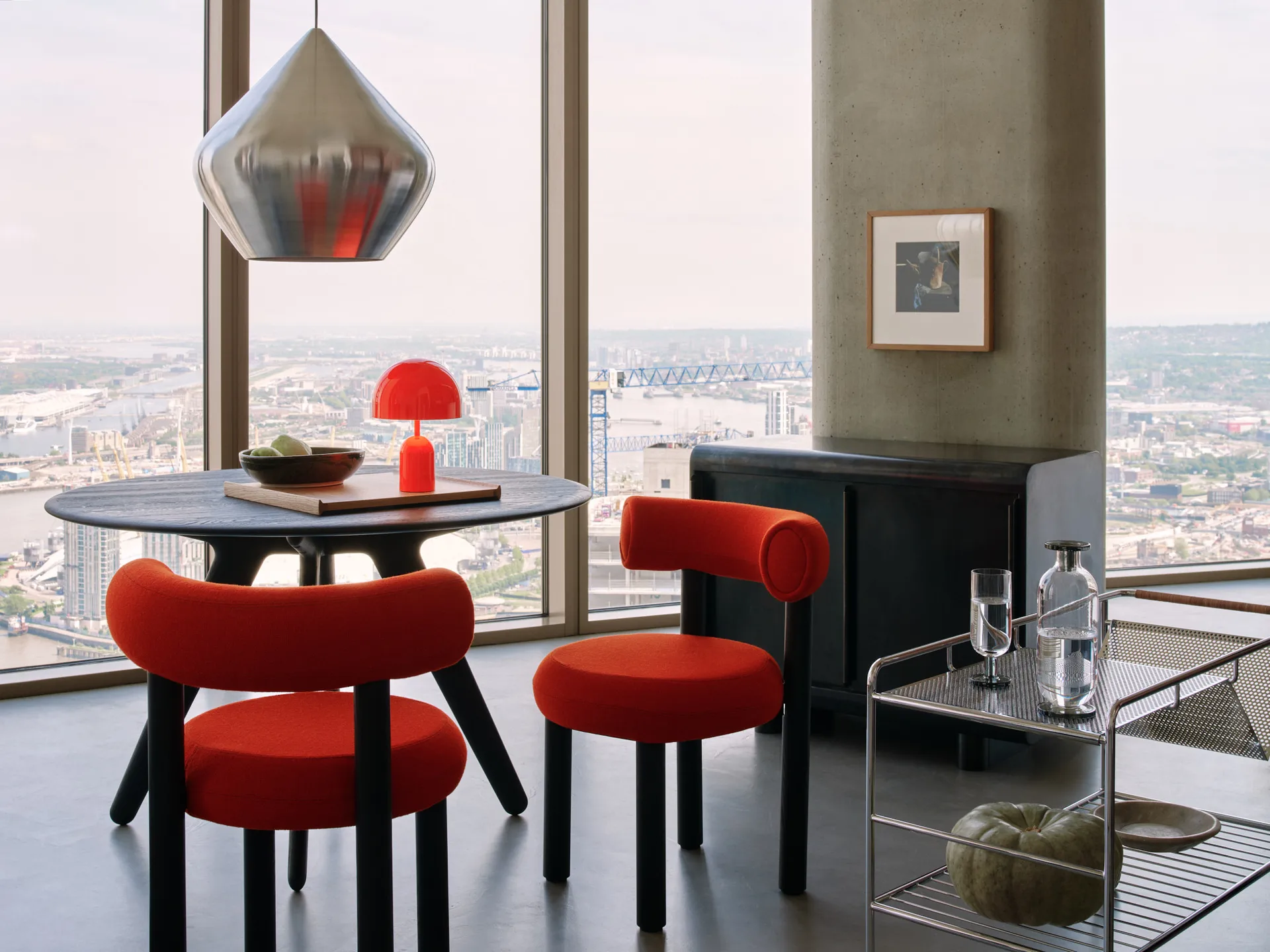 Beat Unbeaten stout lampeskærm Ø52 cm, Aluminium Tom Dixon