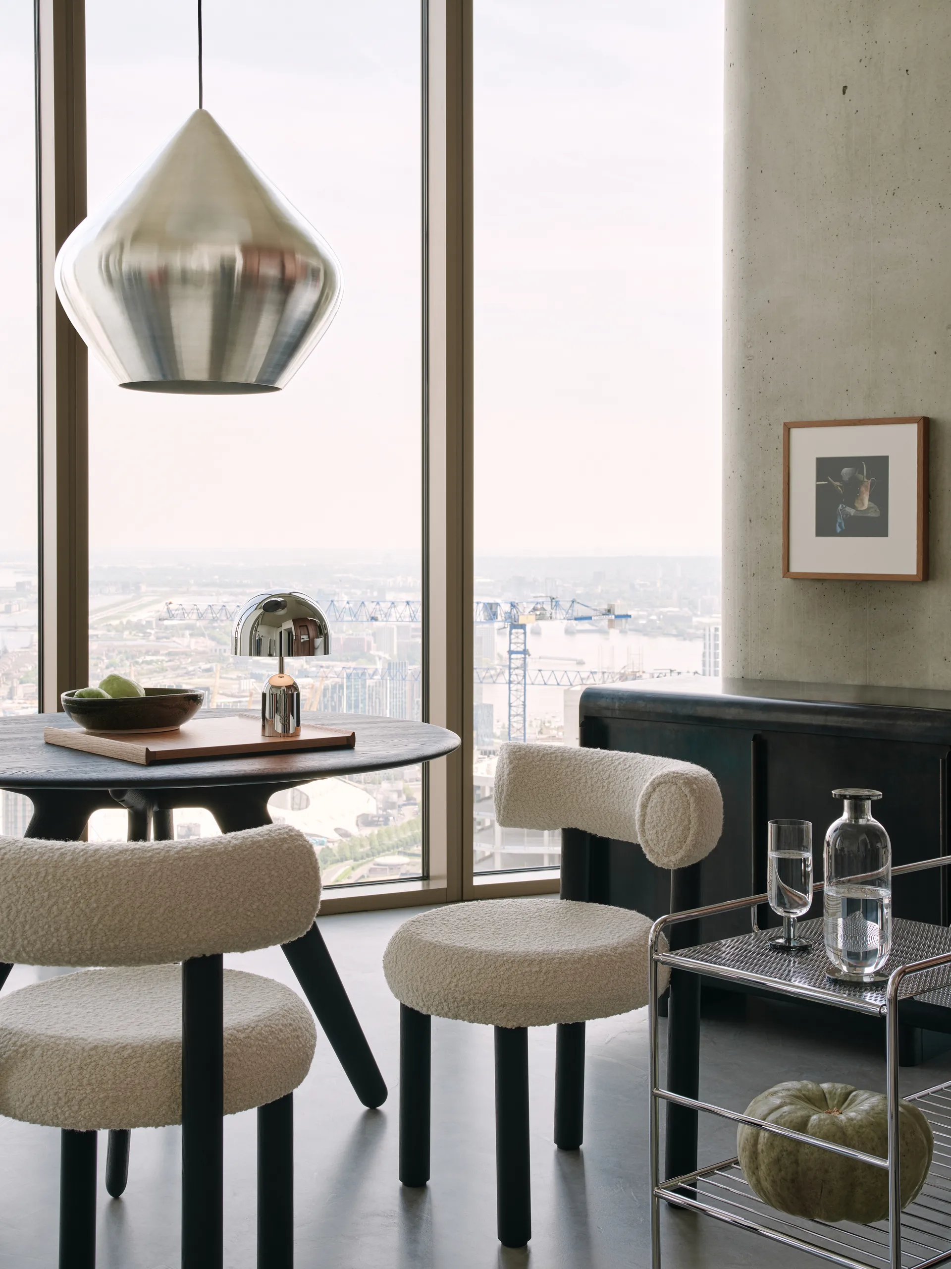 Beat Unbeaten stout lampeskærm Ø52 cm, Aluminium Tom Dixon