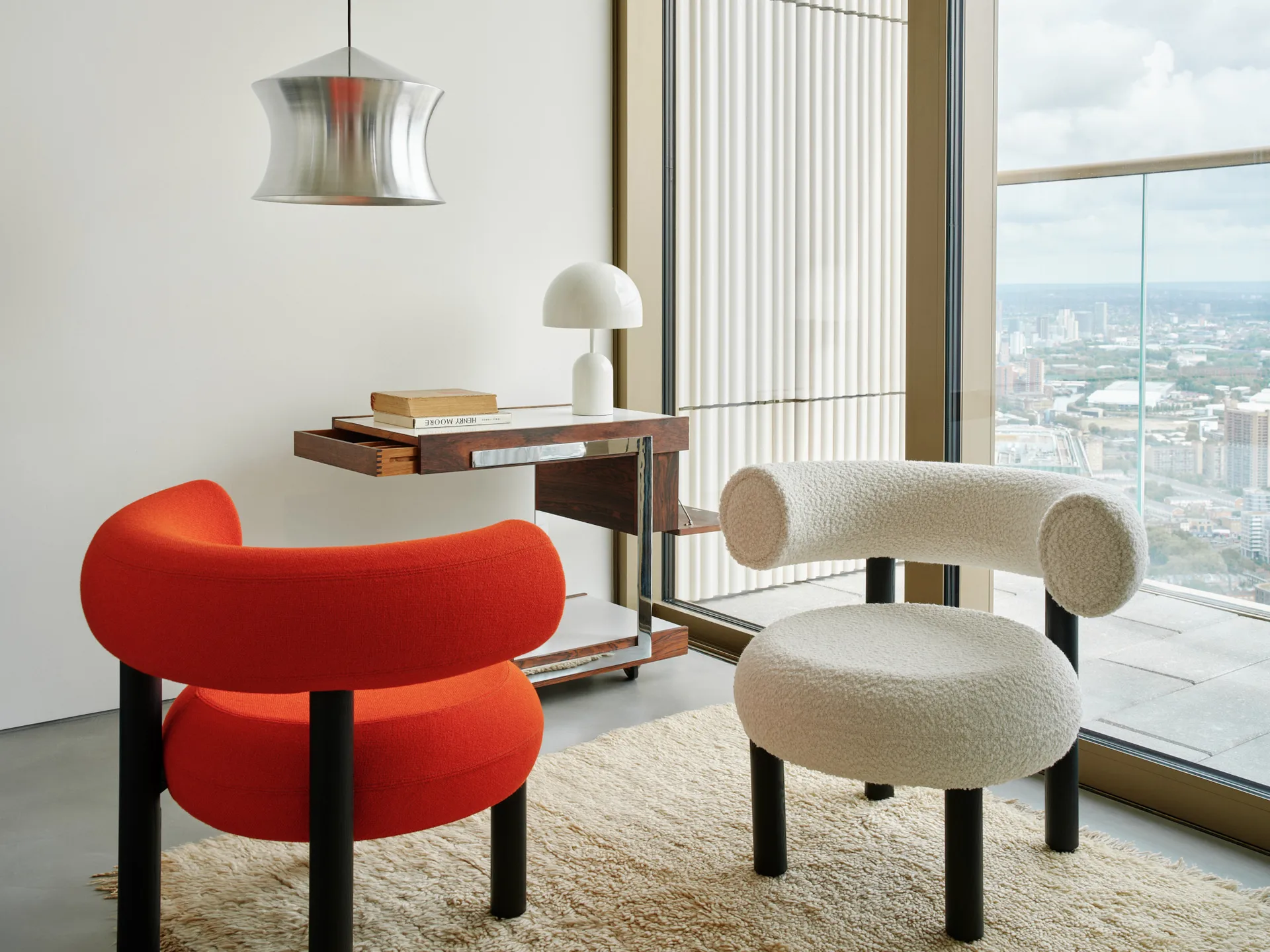 Beat Unbeaten waist lampeskærm Ø41,2 cm, Aluminium Tom Dixon