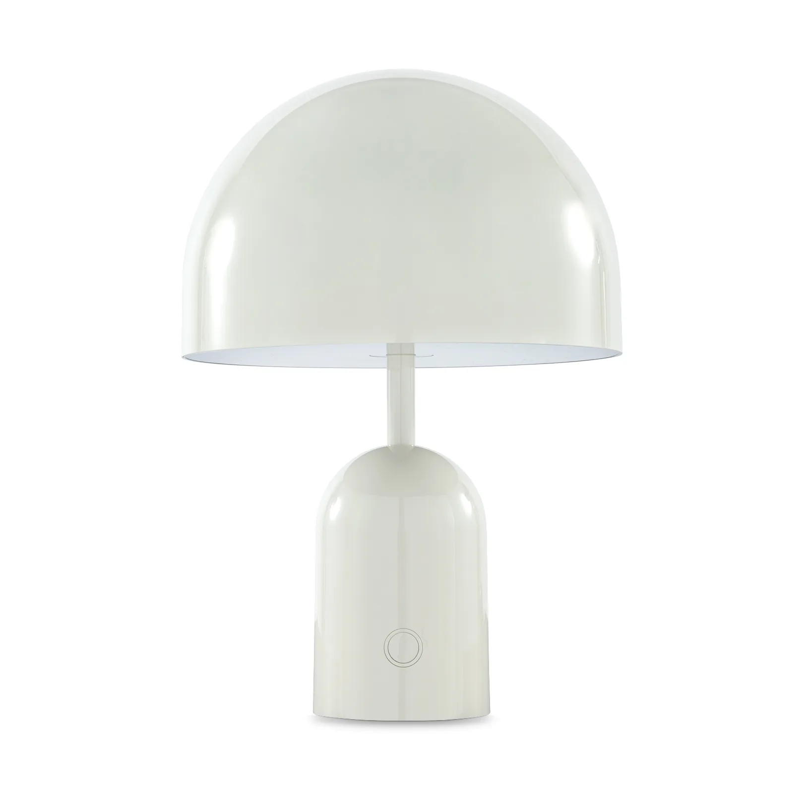Tom Dixon Bell bærbar LED-bordlampe 28 cm Grey (grå)