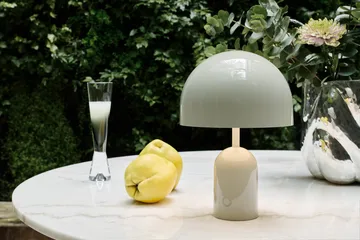 Bell bærbar LED-bordlampe 28 cm - Grey (grå) - Tom Dixon