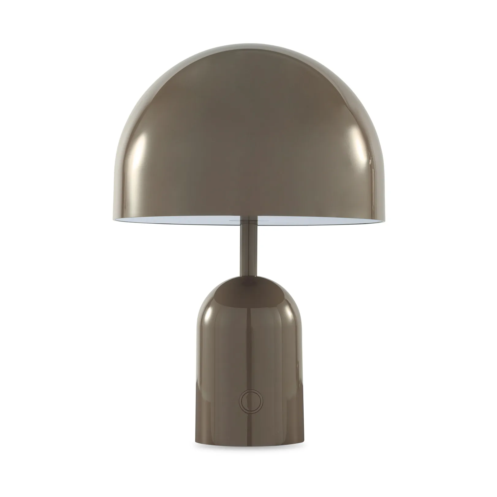 Tom Dixon Bell bærbar LED-bordlampe 28 cm Taupe (beige)