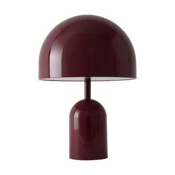 Bell Portabel LED bordlampe 28 cm v.2 - Burgundy - Tom Dixon