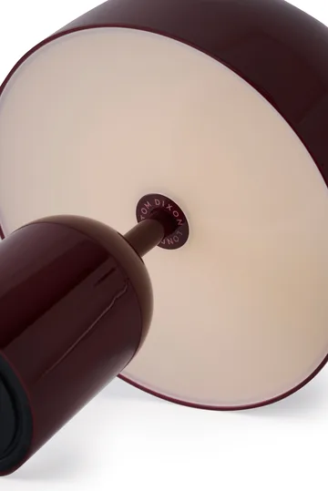 Bell Portabel LED bordlampe 28 cm v.2 - Burgundy - Tom Dixon