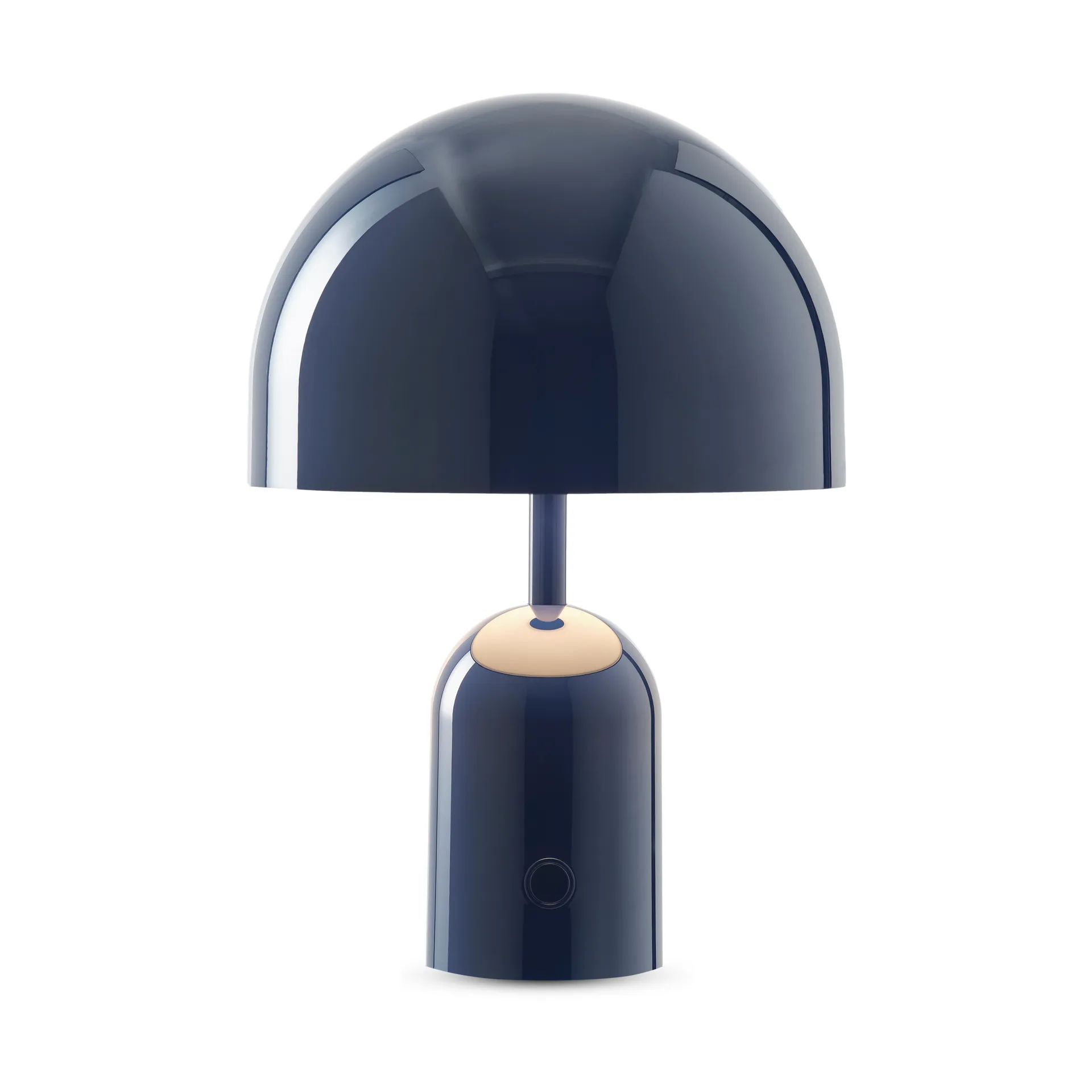 Bell Portable LED-bordlampe 28 cm, Indigo Tom Dixon