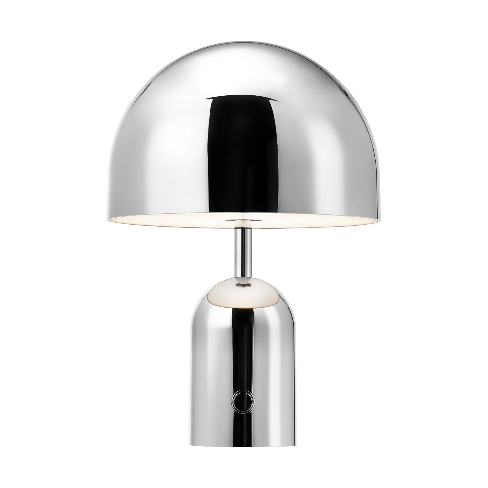 Bell Portable LED-bordlampe 28 cm, Silver Tom Dixon