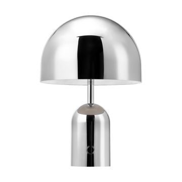 Bell Portable LED-bordlampe 28 cm - Sølv - Tom Dixon