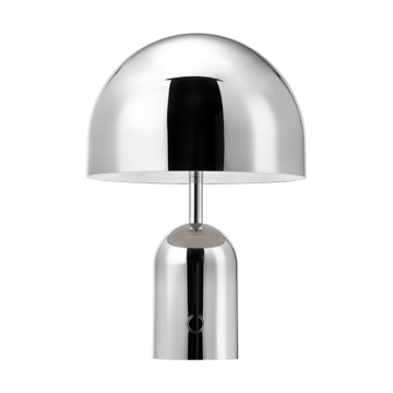 Bell Portable LED-bordlampe 28 cm - Sølv - Tom Dixon
