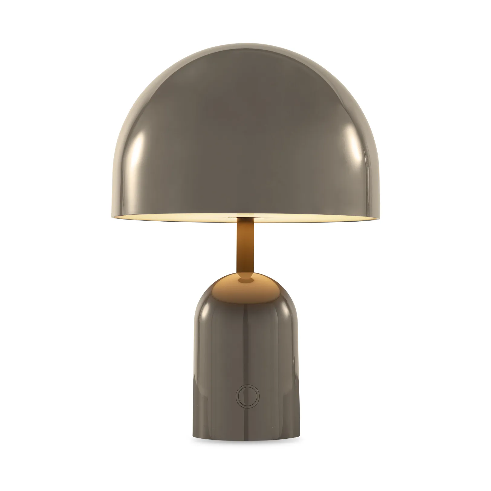 Bell Portable LED-bordlampe 28 cm, Taupe Tom Dixon