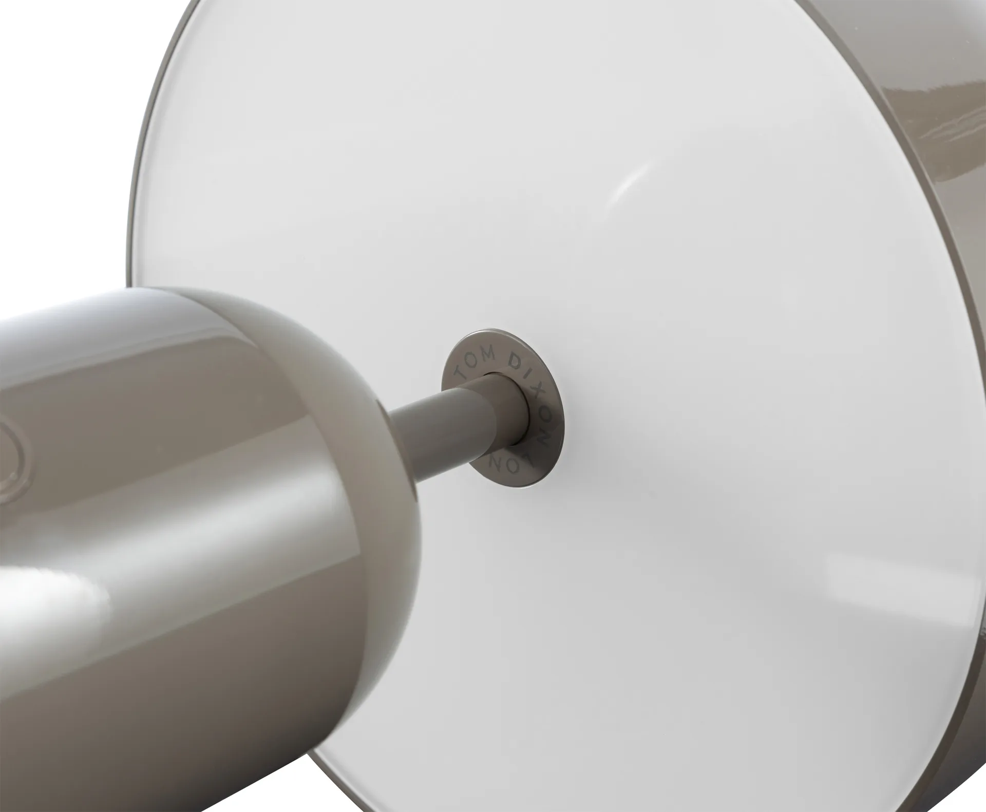 Bell Portable LED-bordlampe 28 cm, Taupe Tom Dixon