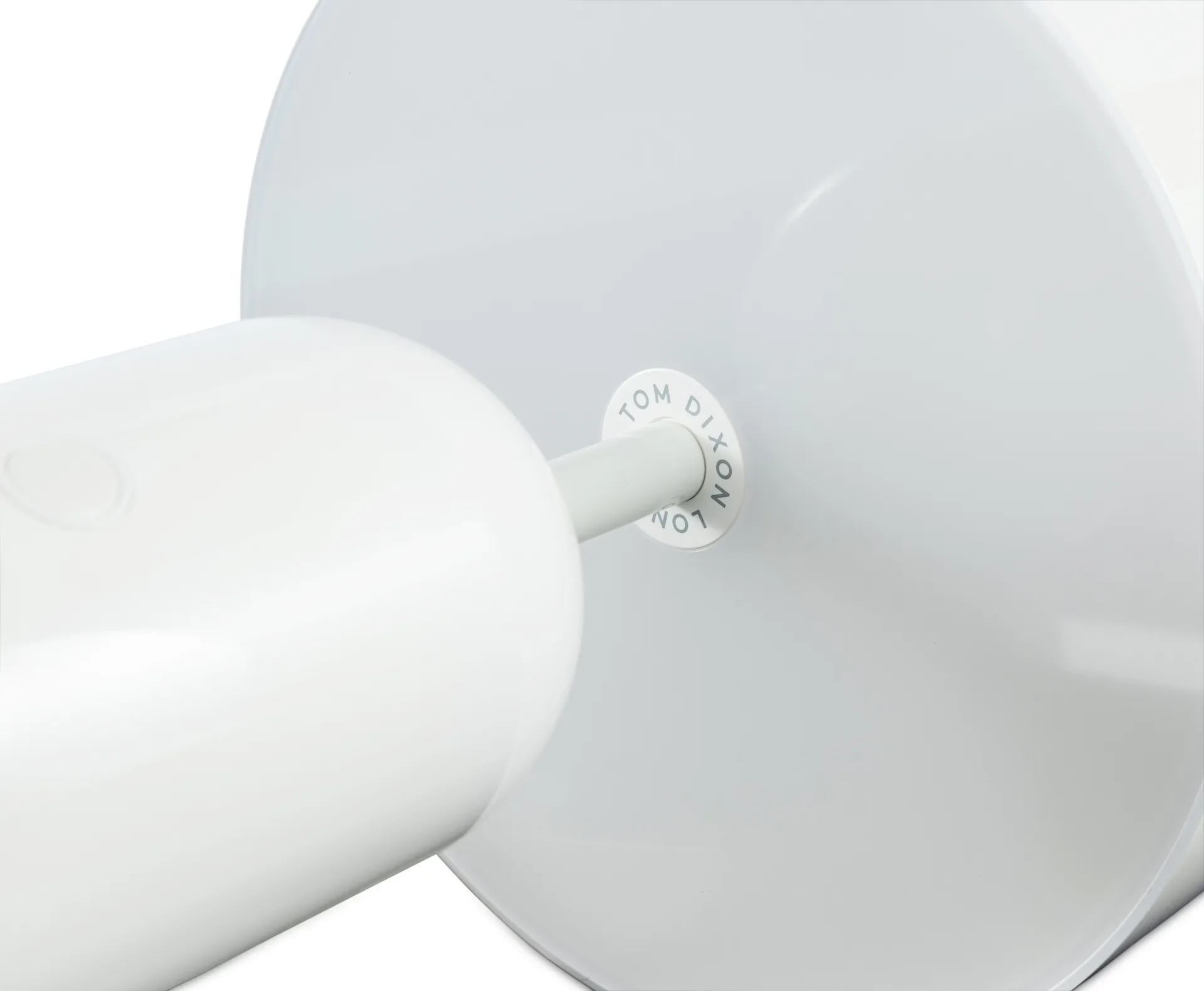 Bell Portable LED-bordlampe 28 cm, White Tom Dixon